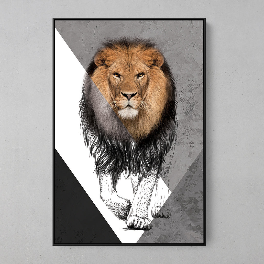 Lion Wall Art Canvas Decoration