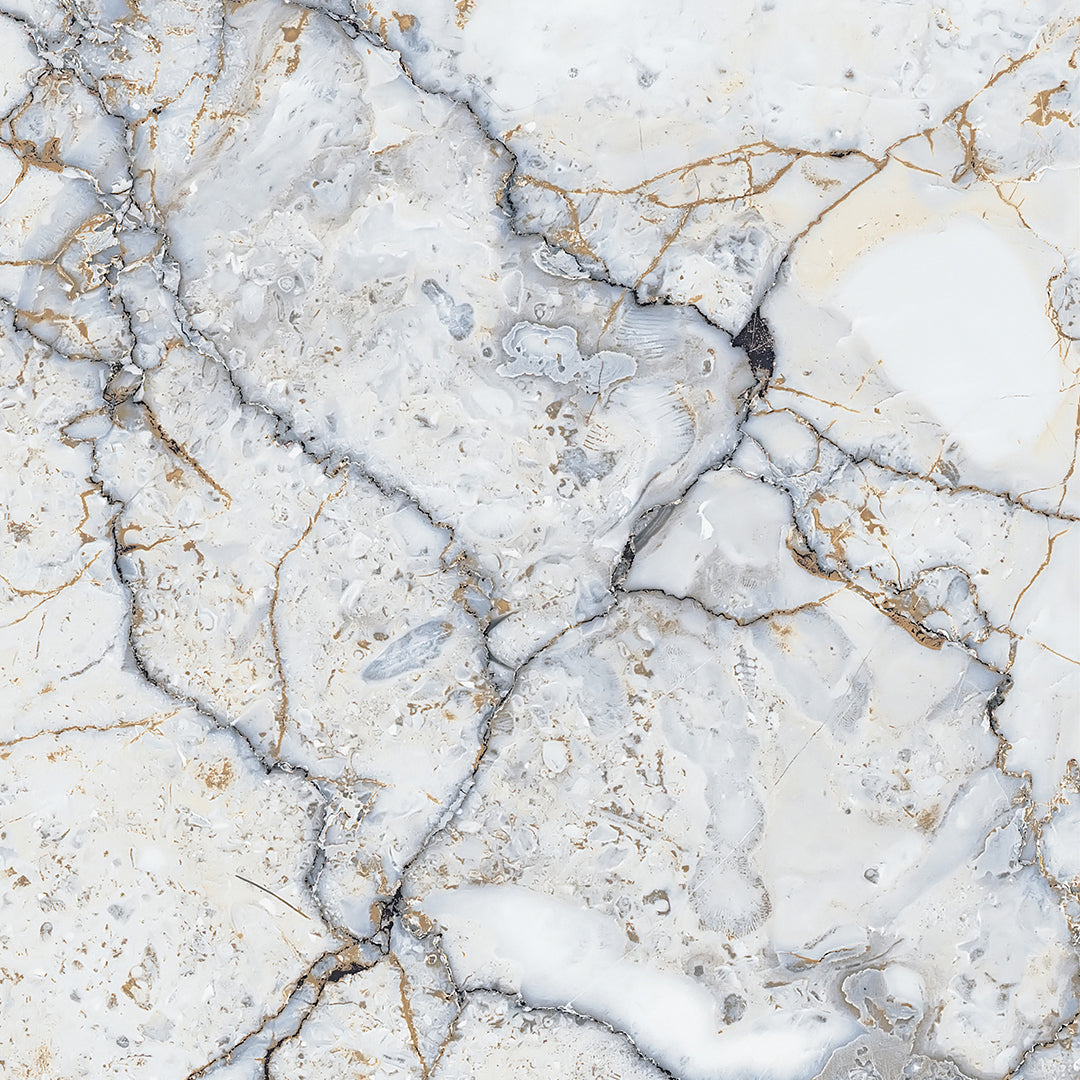 Exclusive Luxurious Light Gray Marble Wallpaper