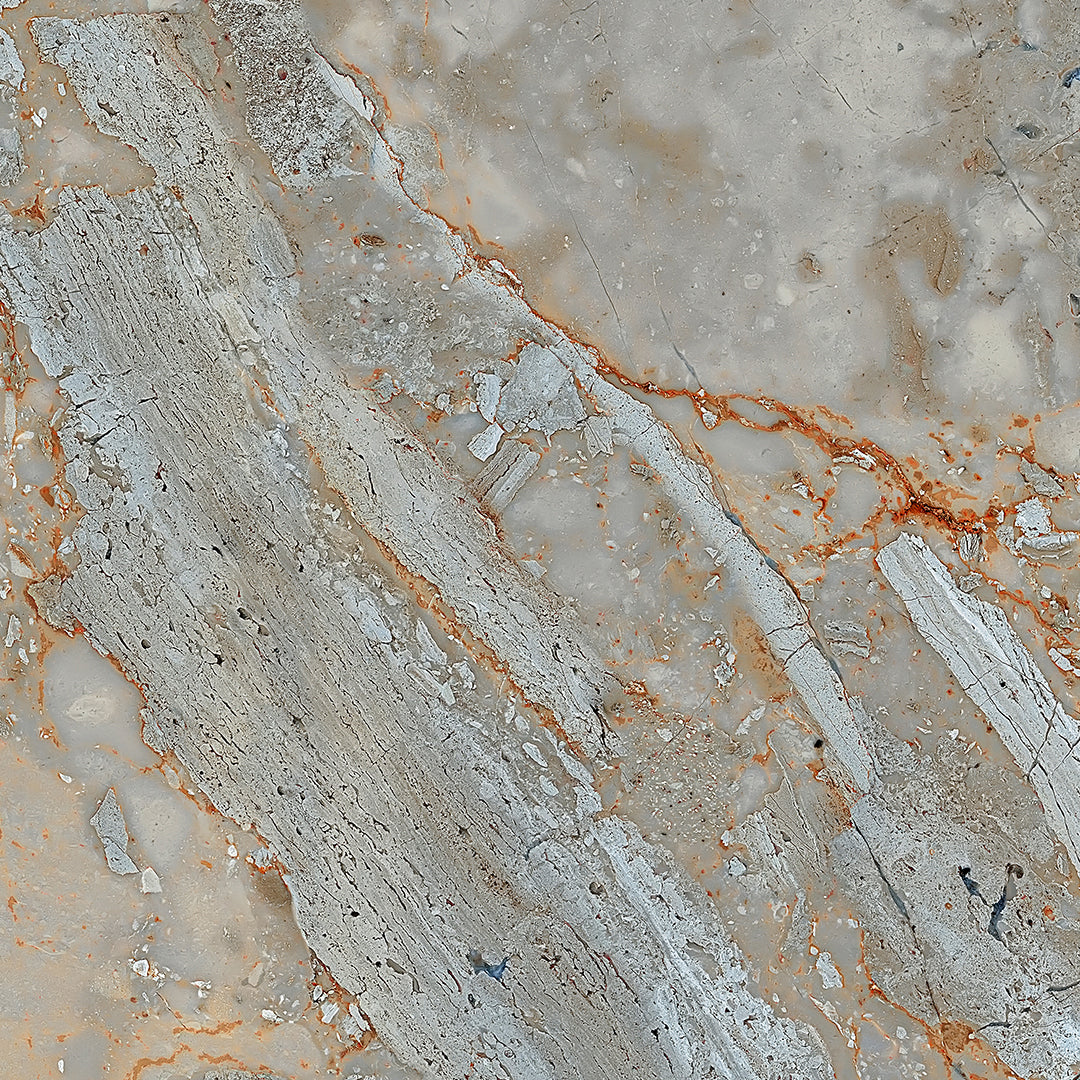 Mineral Impact Marble Wallpaper Dynamic Veining